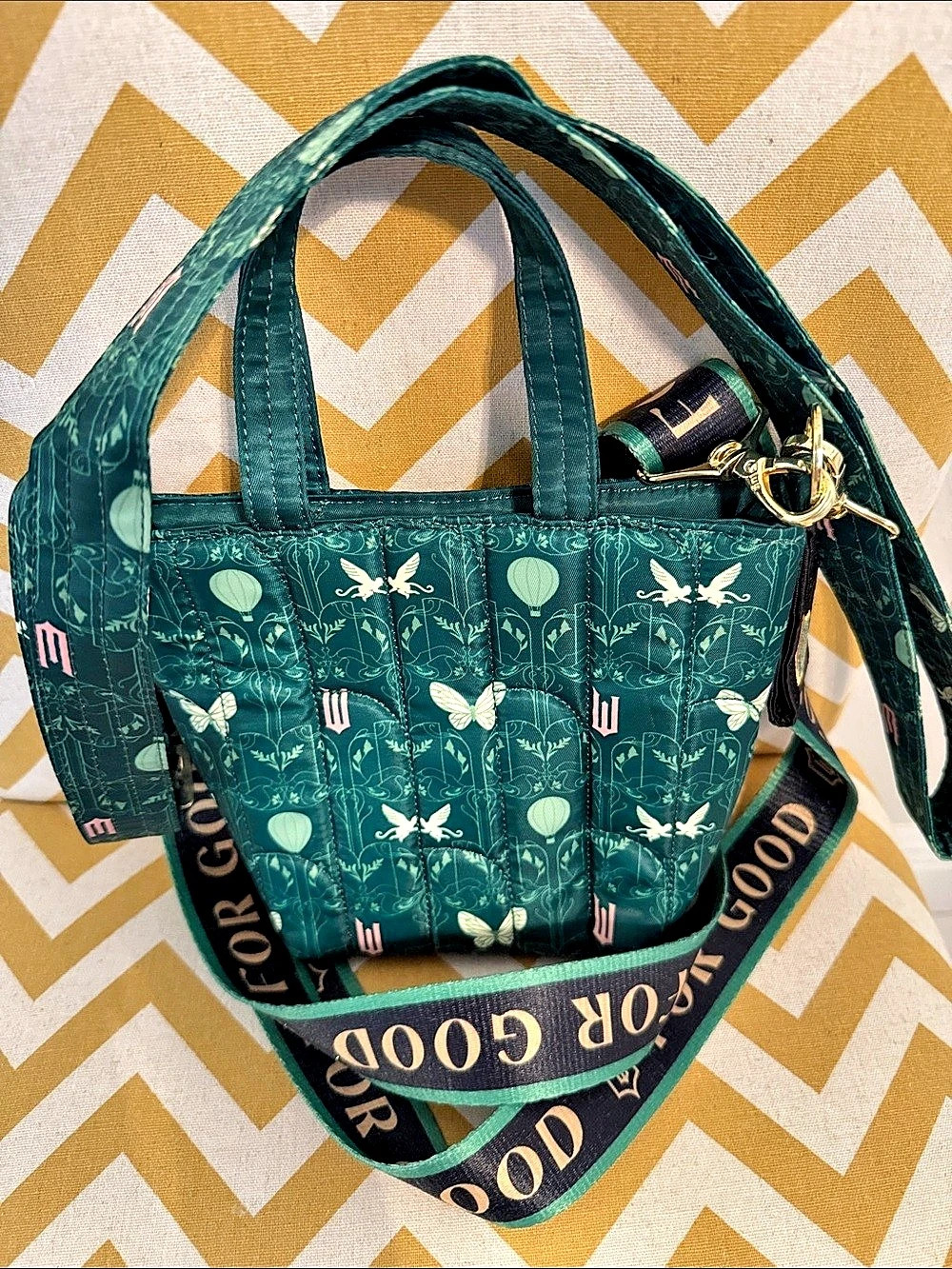 NWOT Wicked & Lug Classic Quilted Crossbody Bag